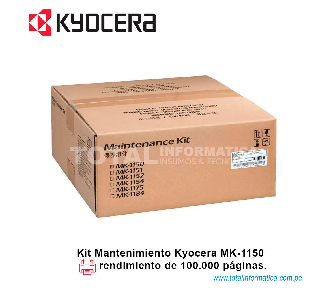 KIT DE MANTENIMIENTO KYOCERA MK-1150 1702RV0NL0 - imagen 1