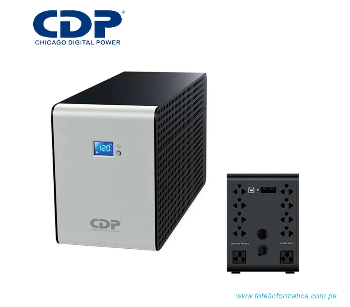 UPS CDP R-SMART 1210I 1200VA/720W/220V, AUTONOMIA 50MIN(R-SMART1210I) - imagen 2
