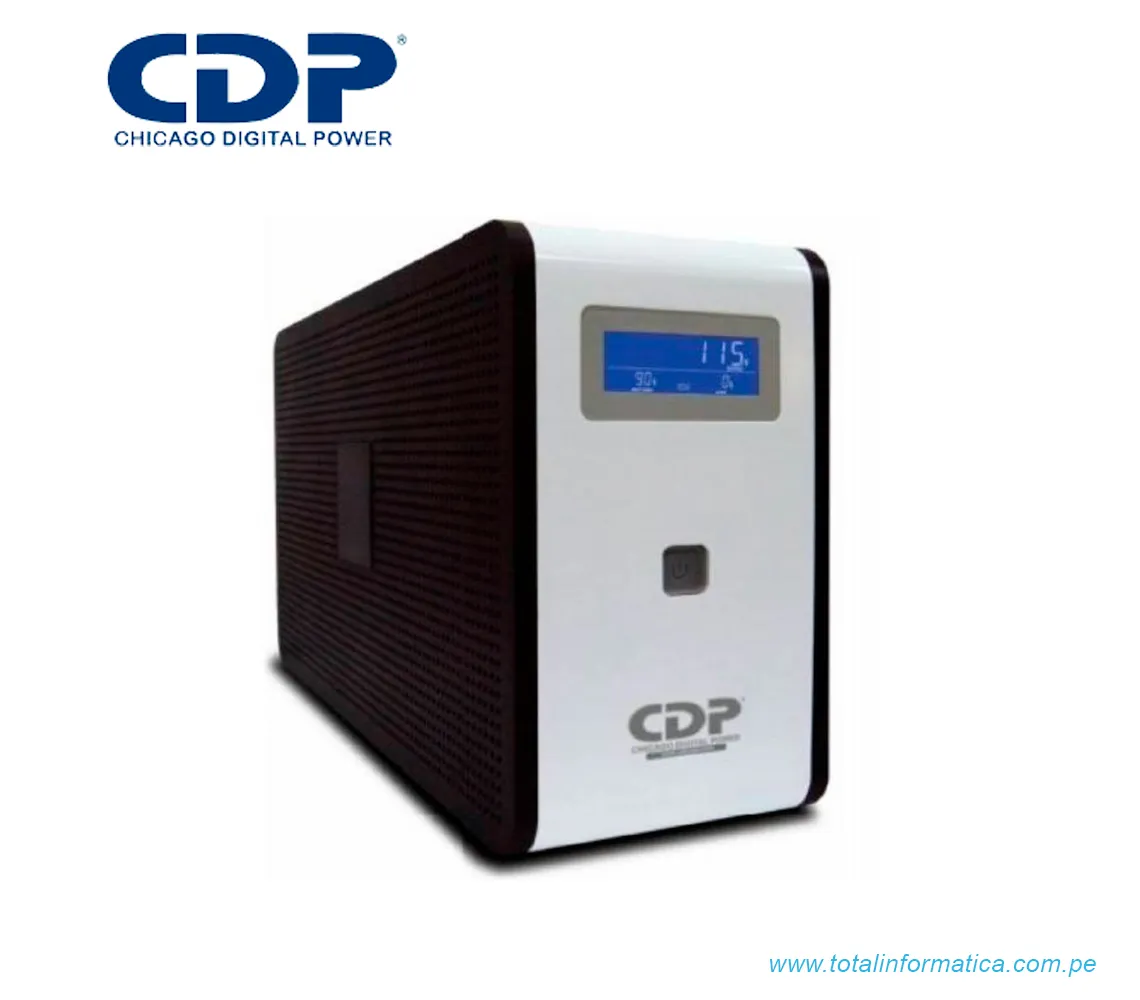 UPS CDP R-SMART 751I, 750VA/375W,  AUTONOMIA 20MIN,  RJ45/ RJ11/ USB(R-SMART751I) - imagen 1