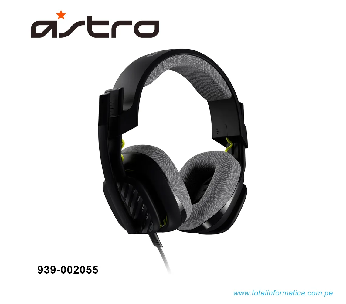 AUDIFONO CON MICRO ASTRO A10 G2 MULTI PLATAFORMA, PC/MAC/PS5/XBOX/SWITCH, NEGRO (939-002055) - imagen 1