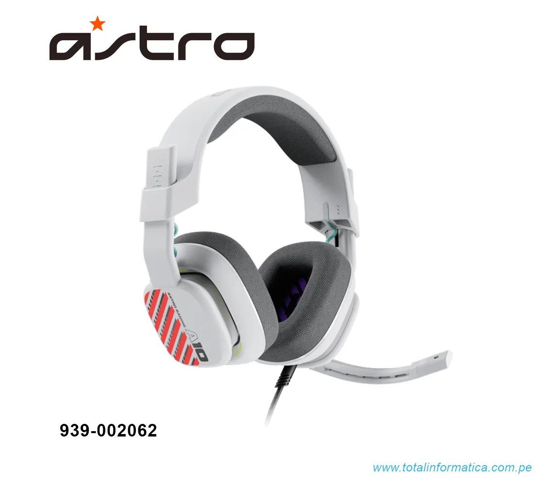 AUDIFONO CON MICRO ASTRO A10 G2 MULTI PLATAFORMA, PC/MAC/PS5/XBOX/SWITCH,  BLANCO(939-002062) - imagen 1