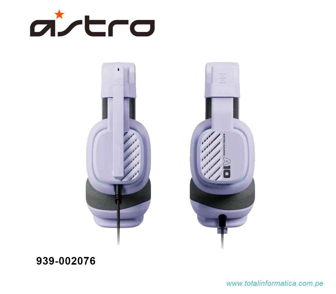 AUDIFONO CON MICRO ASTRO A10 G2 MULTI PLATAFORMA, PC/MAC/PS5/XBOX/SWITCH, LILA (939-002076) - imagen 3
