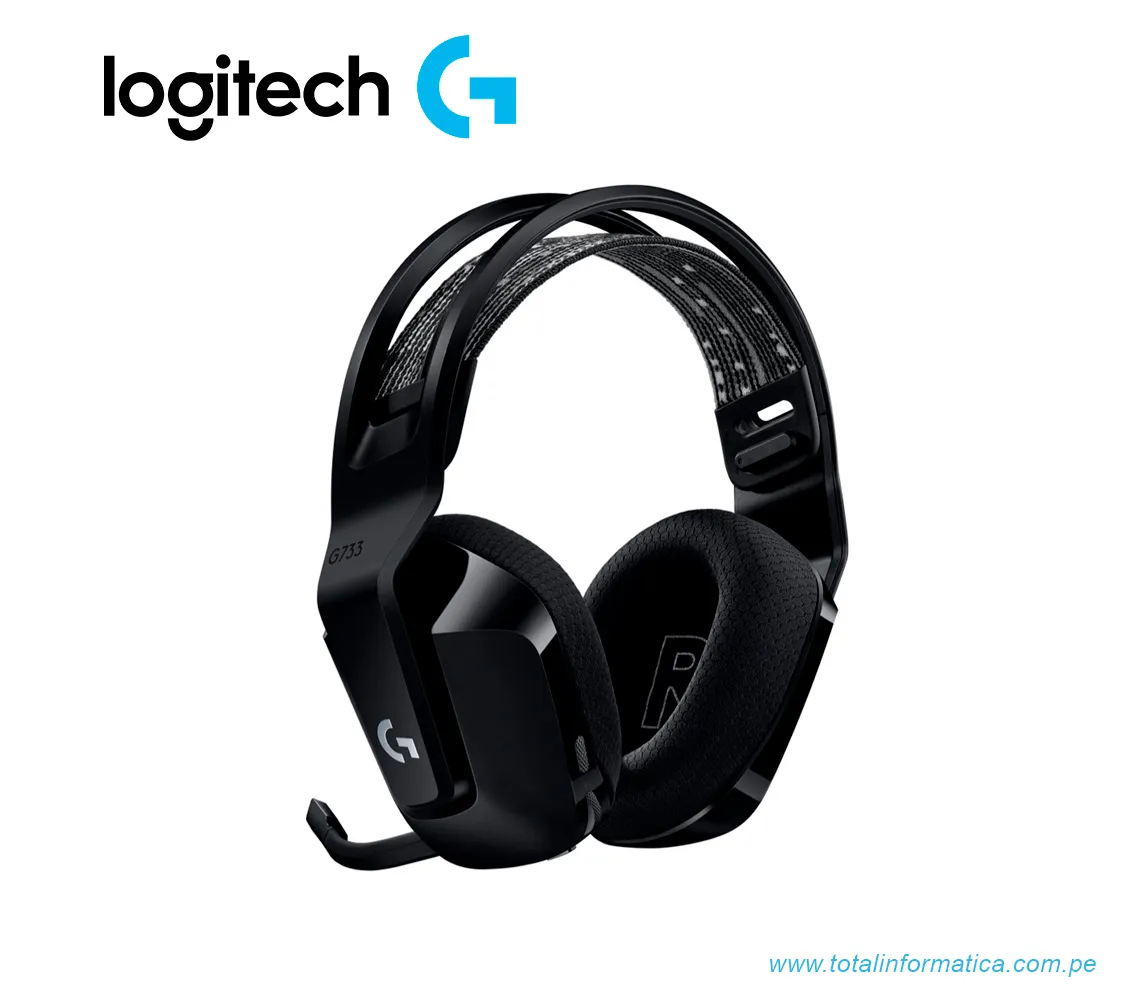 AUDIFONO CON MICROFONO LOGITECH G733 LIGHTSPEED, INALÁMBRICO, NEGRO(981-000863) - imagen 3