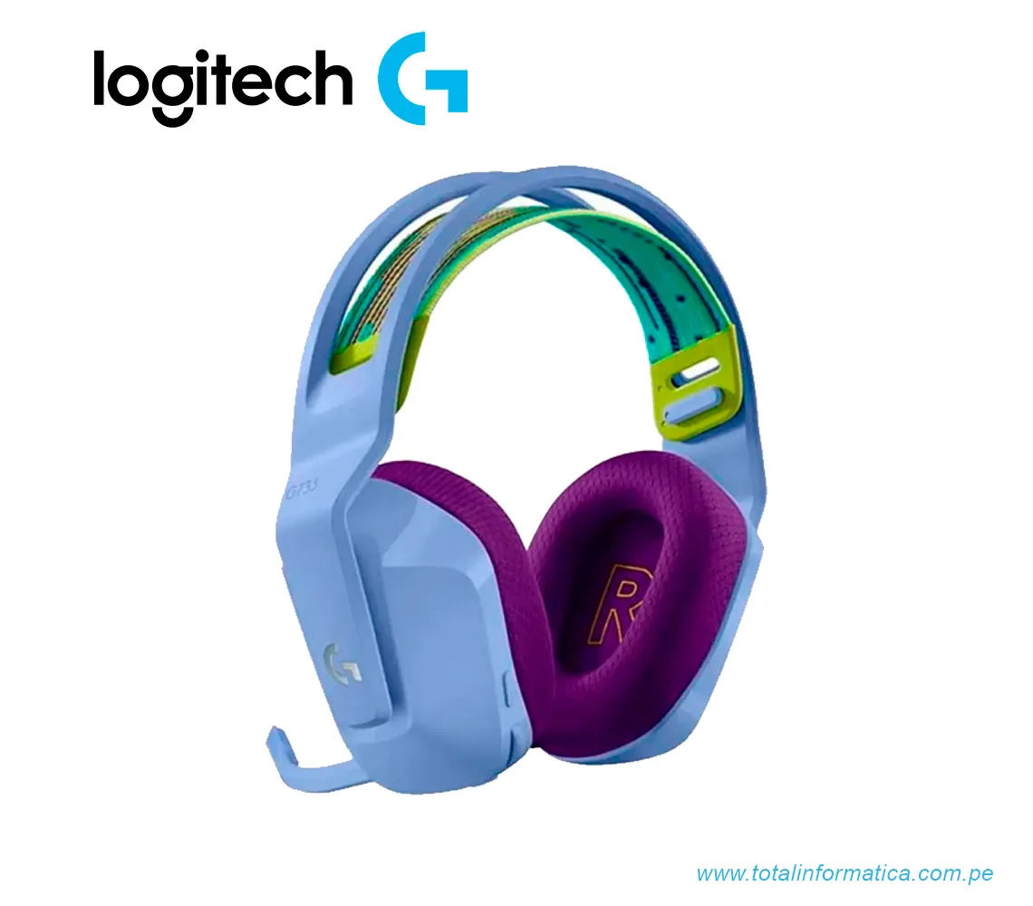 AUDIFONO CON MICROFONO LOGITECH G733 LIGHTSPEED, INALÁMBRICO, LILA(981-000889) - imagen 2