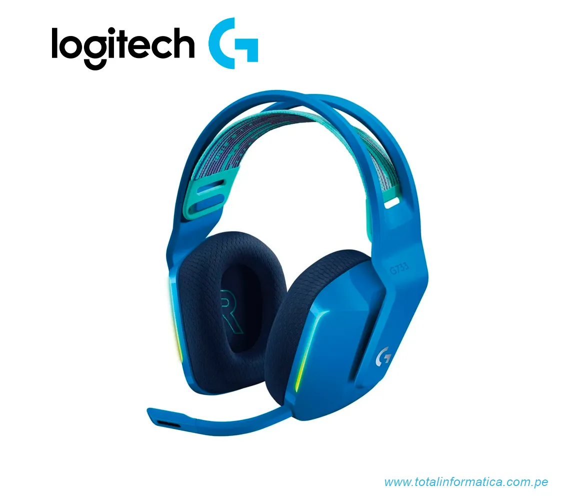 AUDIFONO CON MICROFONO LOGITECH G733 LIGHTSPEED, INALÁMBRICO, AZUL(981-000942) - imagen 1