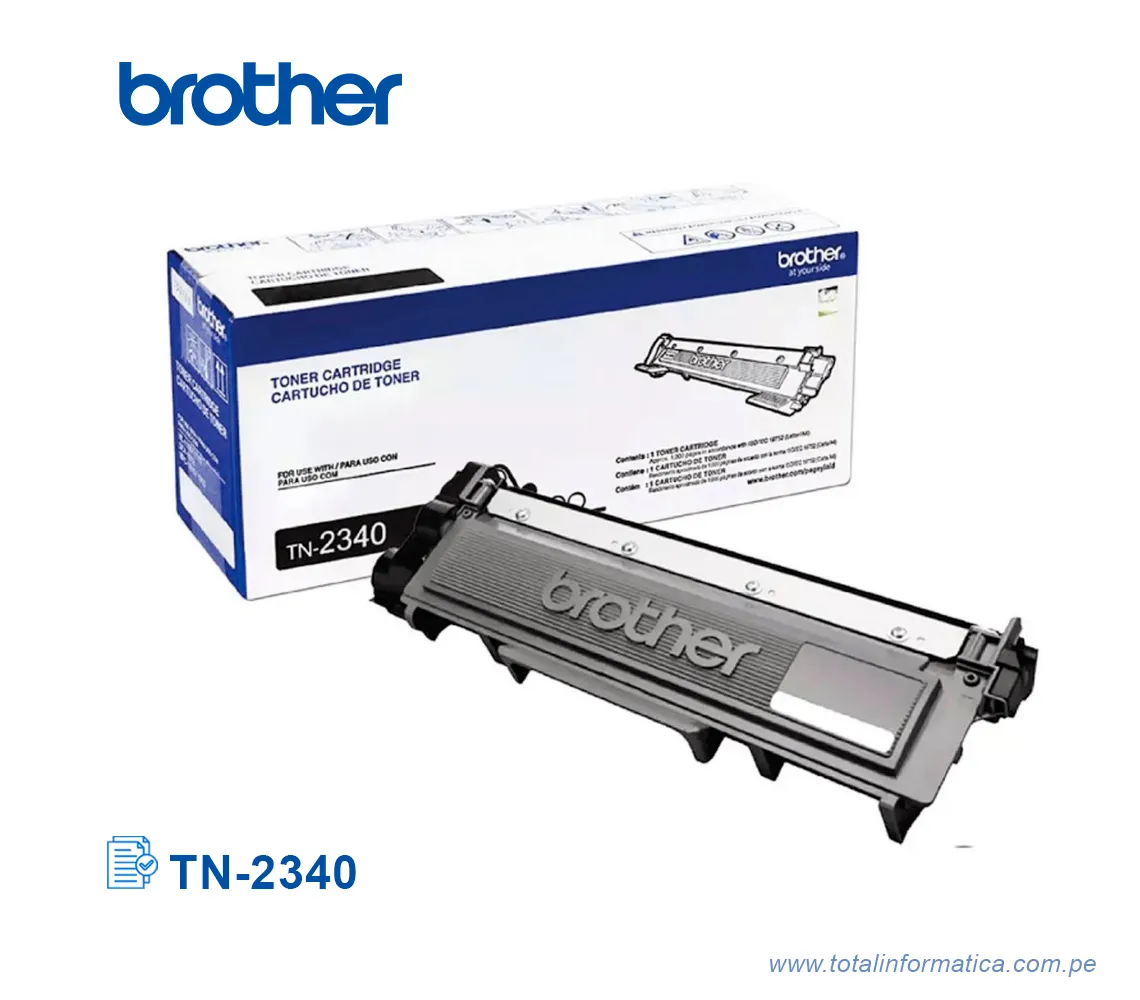 TONER BROTHER TN2340 BLACK PARA HL-L2360DW  - imagen 2