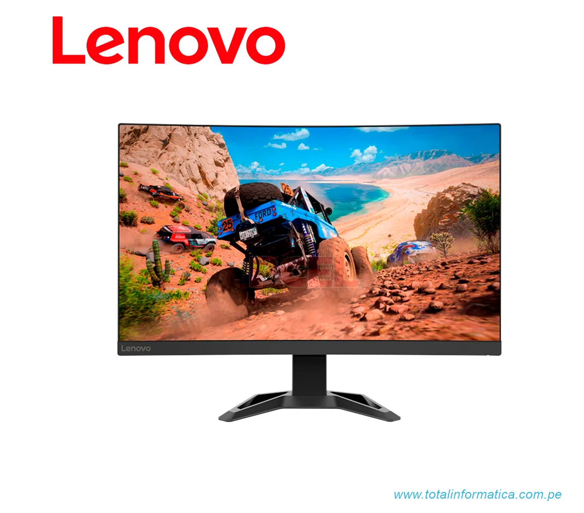 LENOVO MONITOR LCD LENOVO G27QC-30 27" CLASS WQHD CURVED DISPLAY  - imagen 1