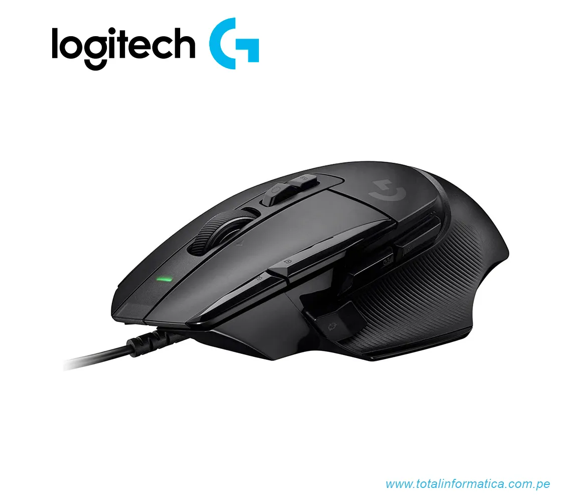 MOUSE GAMING LOGITECH G502 X HERO,25K DPI, NEGRO(910-006136) - imagen 1