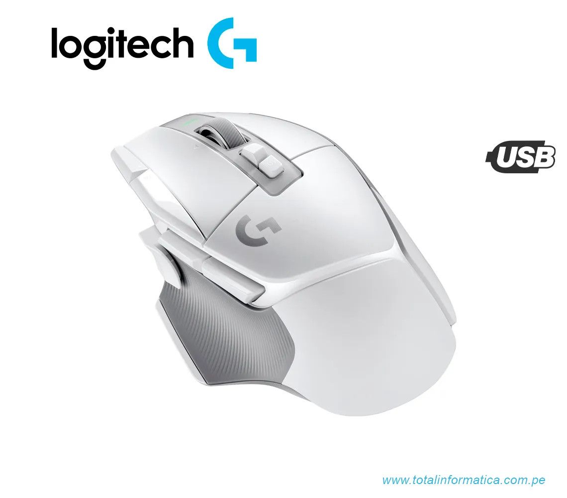 MOUSE GAMING LOGITECH G502 X HERO,25K DPI, BLANCO(910-006144) - imagen 4