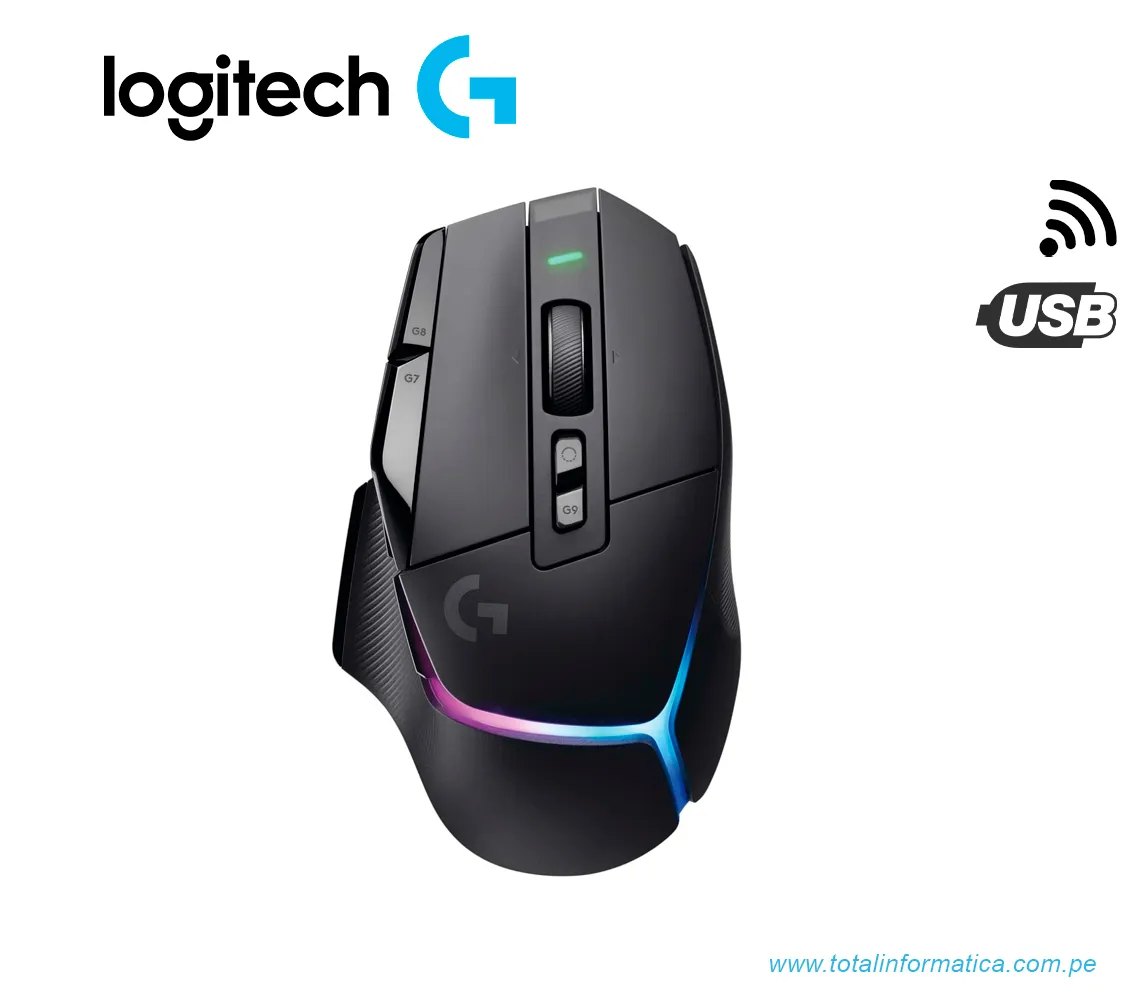 MOUSE GAMING LOGITECH G502 X PLUS, 25K DPI, INALAMBRICO, RGB, NEGRO(910-006160) - imagen 4