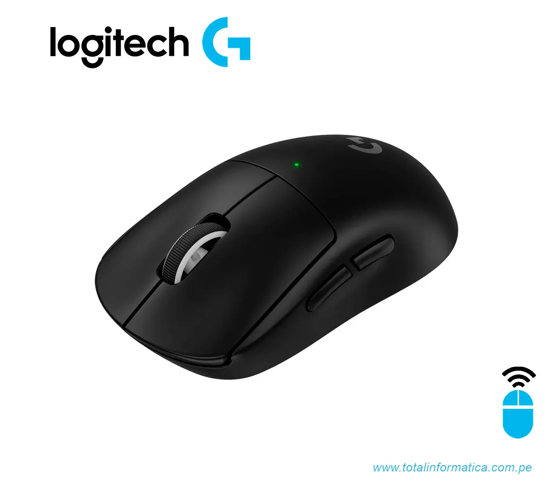 MOUSE GAMING LOGITECH G PRO X SUPERLIGHT 2, INALAMBRICO LIGHTSPEED, NEGRO(910-006628) - imagen 1