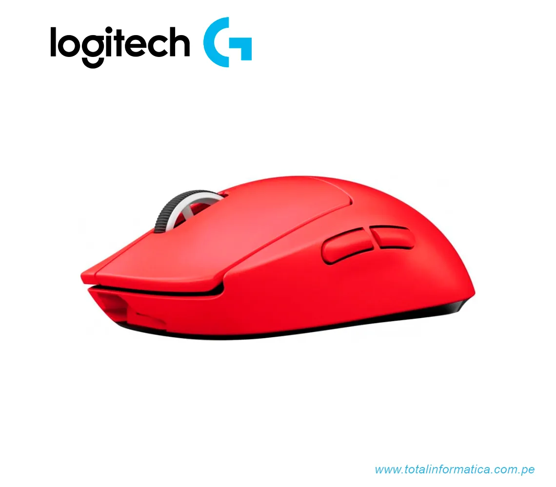 MOUSE GAMING LOGITECH G PRO X SUPERLIGHT, INALAMBRICO, SENSOR HERO 25K, RED(910-006783) - imagen 3