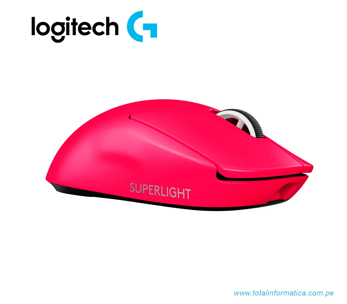 MOUSE GAMING LOGITECH G PRO X SUPERLIGHT 2, INALAMBRICO LIGHTSPEED, MAGENTA(910-006795) - imagen 3