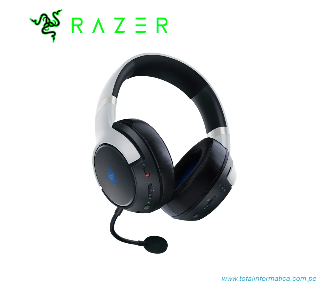 AUDIFONO CON MICROFONO RAZER KAIRA PRO, INALAMBRICO, BLUETOOTH,  SMARTWITCH,CHROMA RGB, BLANCO(RZ04-04030100-R3U1) - imagen 4
