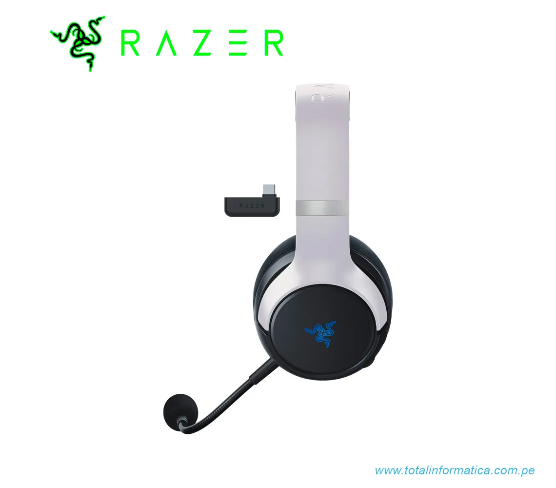 AUDIFONO CON MICROFONO RAZER KAIRA PRO, INALAMBRICO, BLUETOOTH,  SMARTWITCH,CHROMA RGB, BLANCO(RZ04-04030100-R3U1) - imagen 3