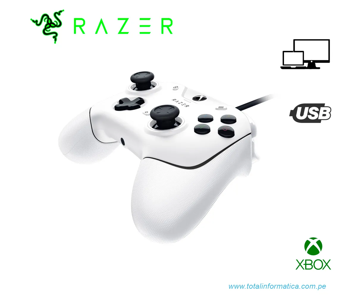 GAMEPAD RAZER WOLVERINE V2, PC/XBOX SERIES X, BLANCO(RZ06-03560200-R3U1)  - imagen 3