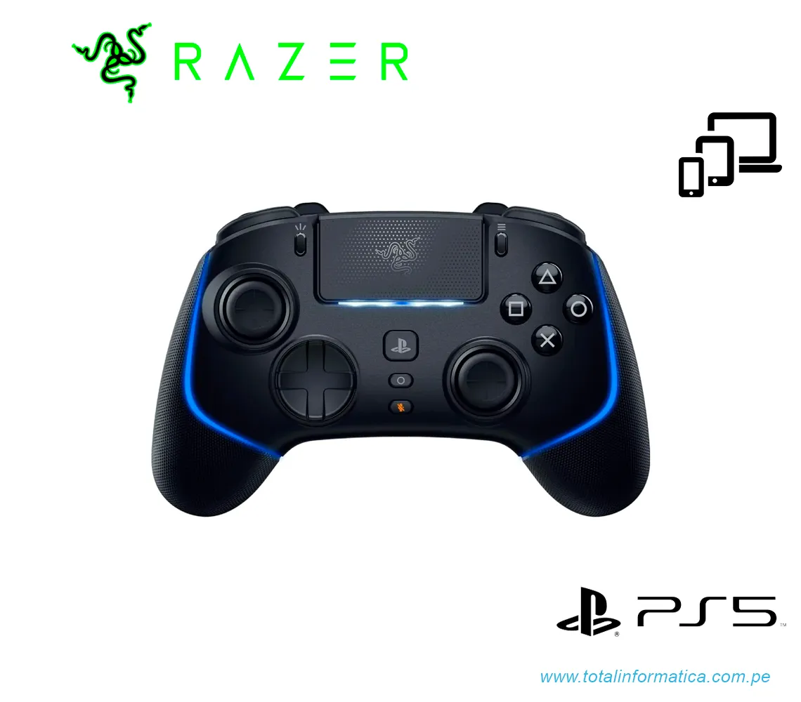 GAMEPAD RAZER WOLVERINE V2 PRO, INALAMBRICO, PC/PS5, NEGRO(RZ06-04710100-R3U1) - imagen 1