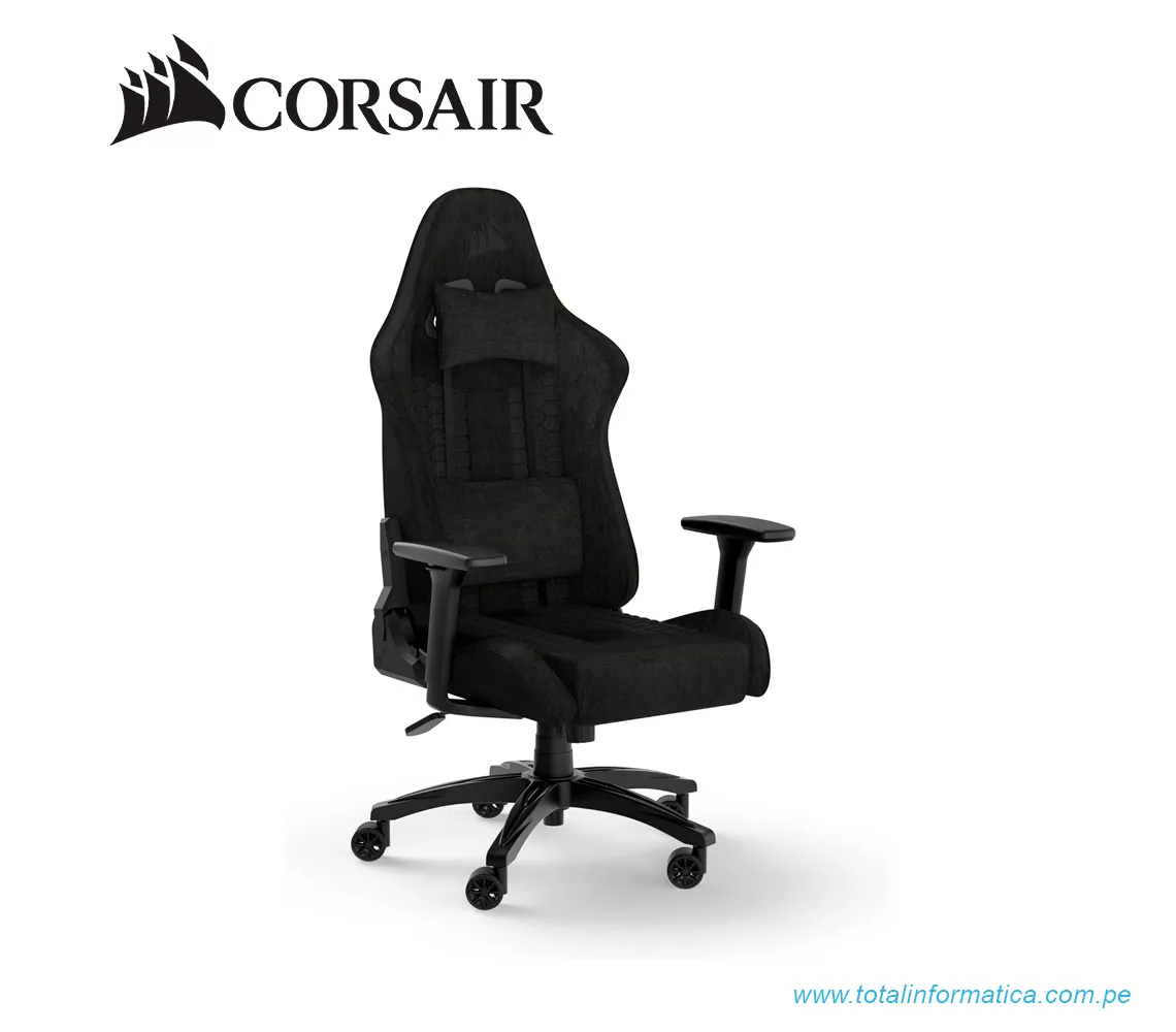 SILLA GAMING CORSAIR T3 RUSH-TELA CARBON(CF-9010051-WW) - imagen 1