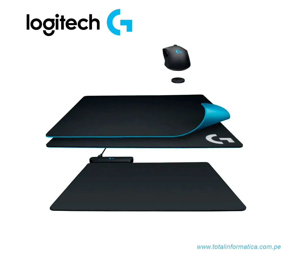 PAD MOUSE GAMING LOGITECH POWERPLAY, INALAMBRICO, RGB(943-000109) - imagen 3