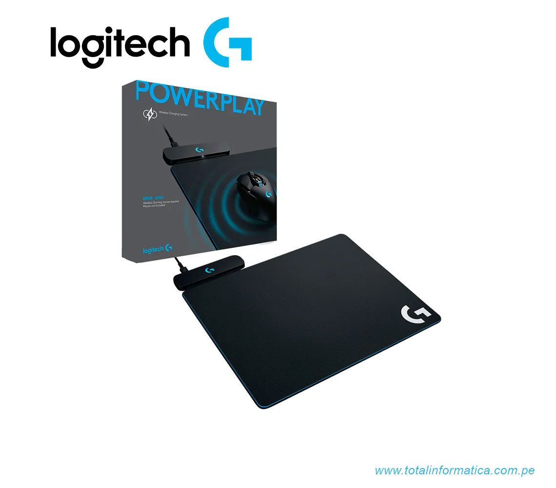PAD MOUSE GAMING LOGITECH POWERPLAY, INALAMBRICO, RGB(943-000109) - imagen 2