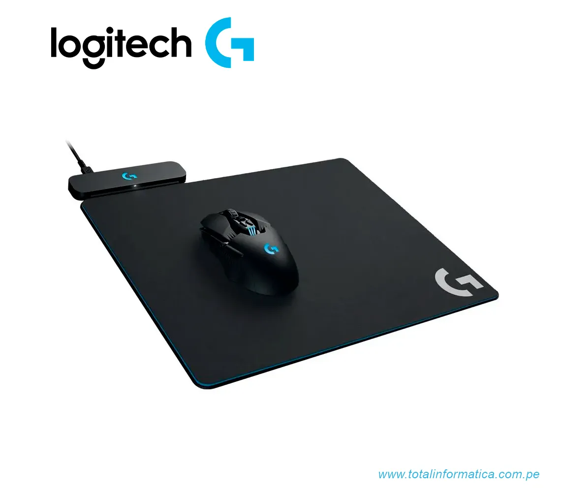 PAD MOUSE GAMING LOGITECH POWERPLAY, INALAMBRICO, RGB(943-000109) - imagen 1