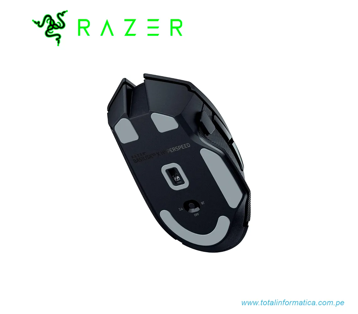 MOUSE GAMING RAZER BASILISK V3 X, 18K DPI, INALAMBRICO, BLUETOOTH, RGB, NEGRO(RZ01-04870100-R3U1) - imagen 2