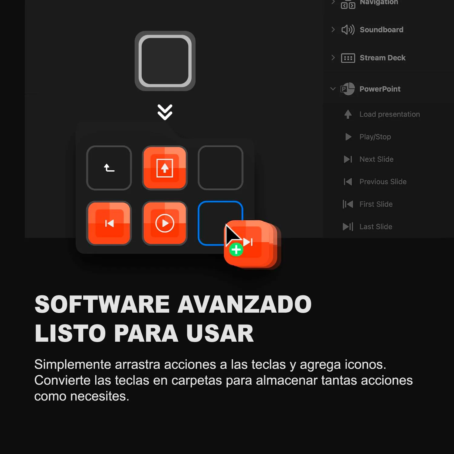 CORSAIR STREAM DECK MINI , 6 TECLAS LCD PERSONALIZABLES, USB 2.0, NEGRO(10GAI9901) - imagen 6