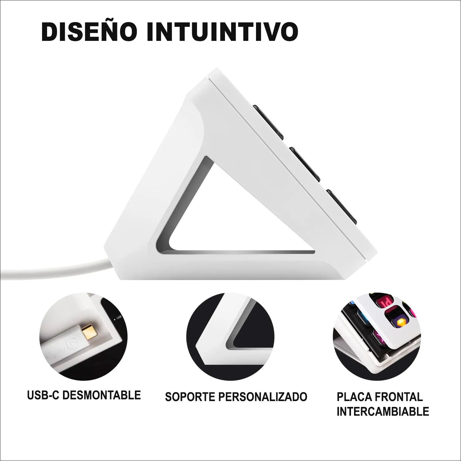 ELGATO STREAM DECK MK.2, 15 TECLAS LCD PERSONALIZABLES, USB 2.0, BLANCO(10GBA9911) - imagen 4