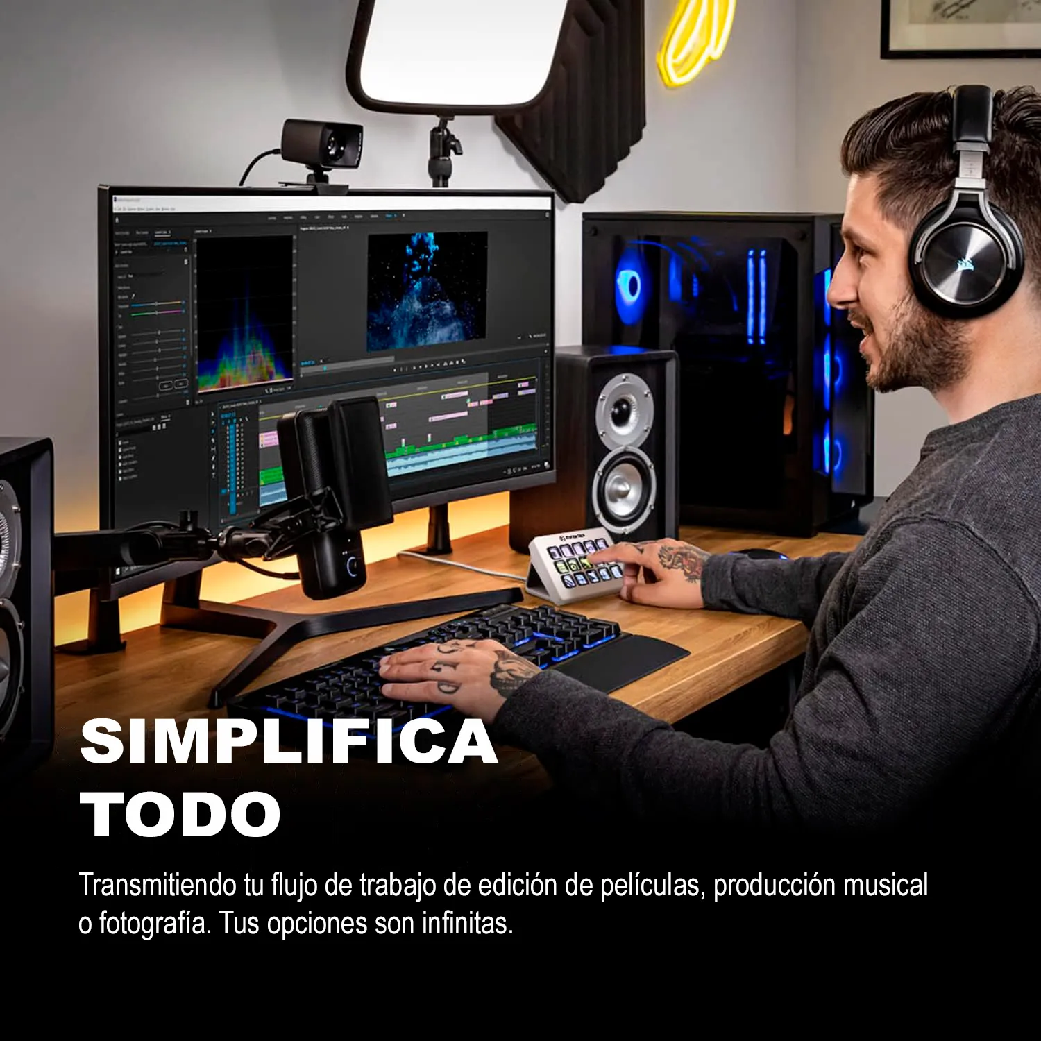 ELGATO STREAM DECK MK.2, 15 TECLAS LCD PERSONALIZABLES, USB 2.0, BLANCO(10GBA9911) - imagen 6