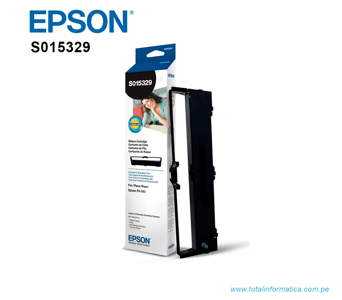 CINTA EPSON S015329, PARA FX890 - imagen 2