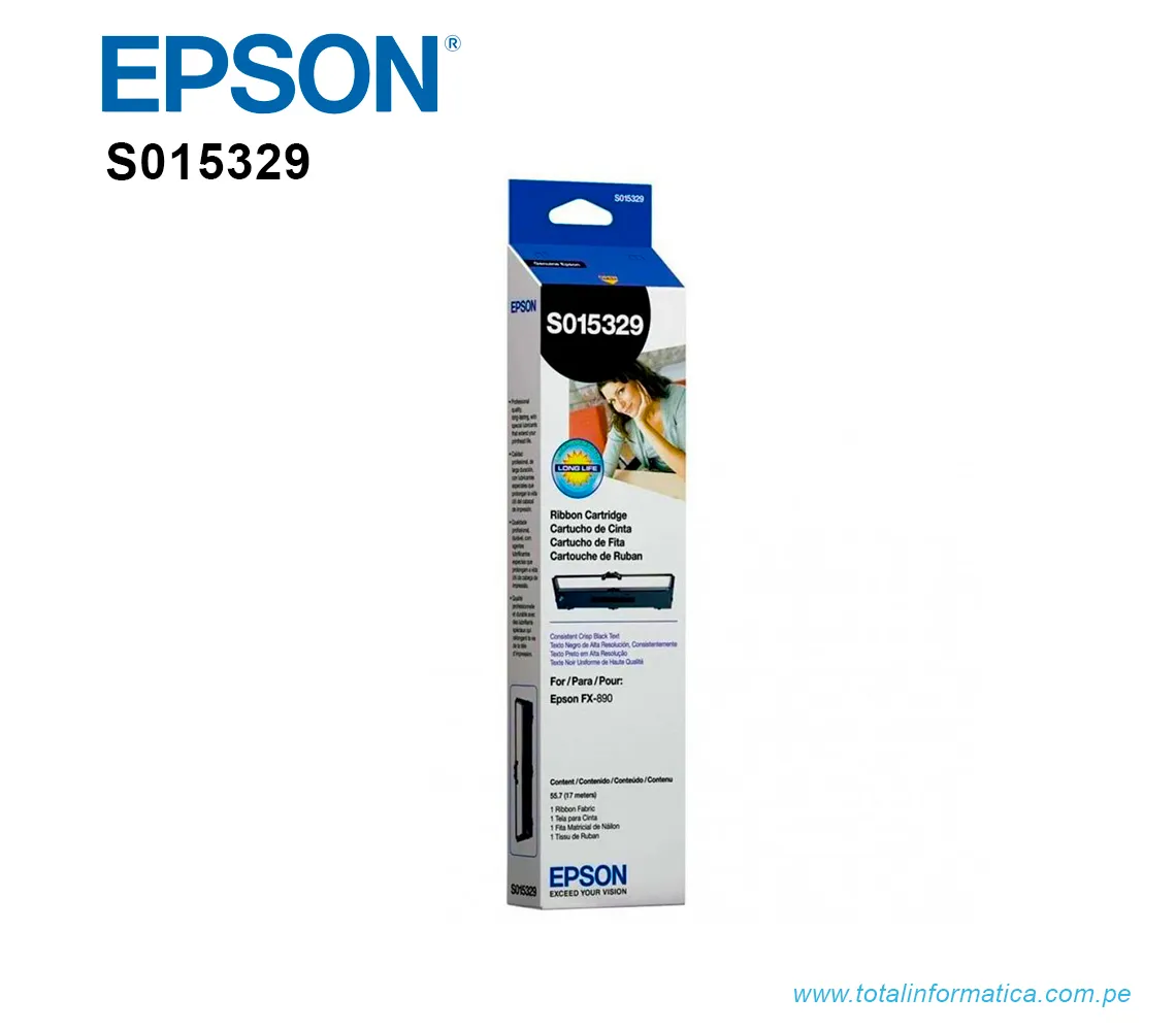 CINTA EPSON S015329, PARA FX890 - imagen 1