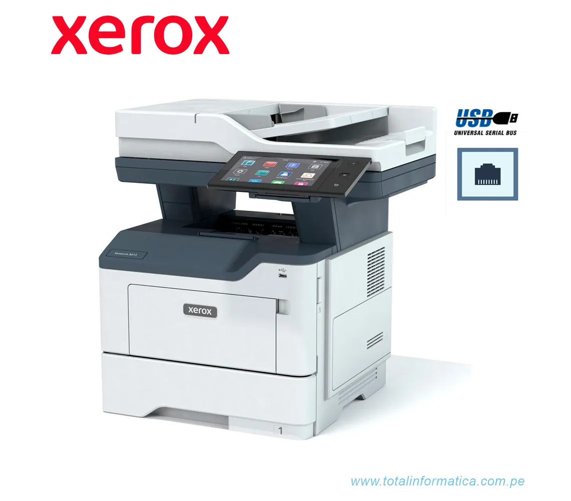 IMPRESORA LÁSER XEROX VERSALINK B415 MULTIFUNCIÓN, MONOCROMO, 50 PPM  - imagen 2