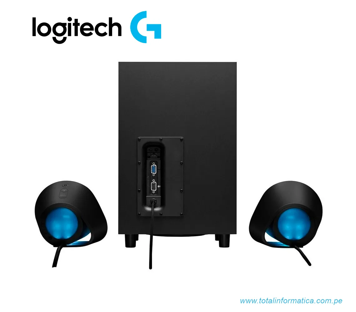 PARLANTE LOGITECH G560 2.1, RGB, BLUETOOTH, USB, NEGRO(980-001300) - imagen 3