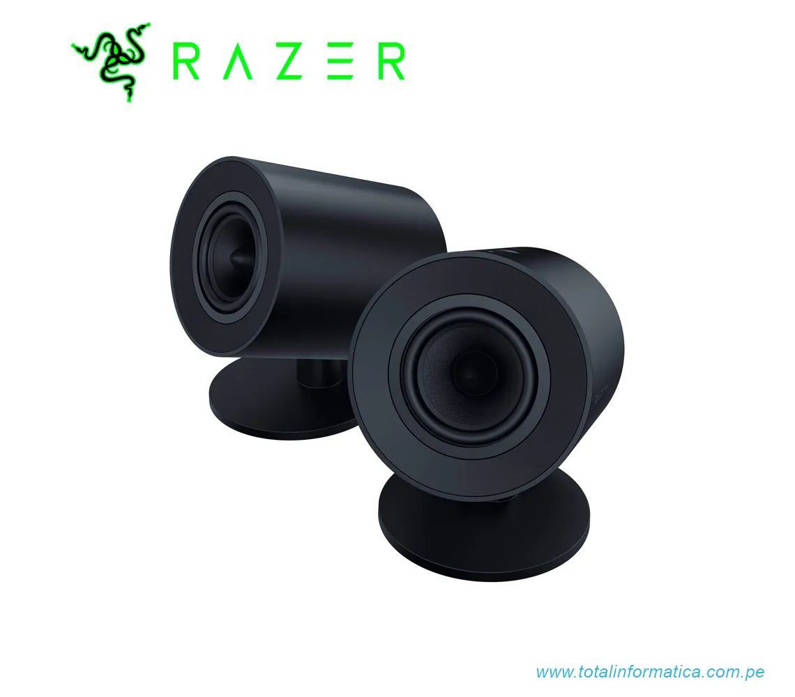 PARLANTE GAMING RAZER NOMMO V2, PC 2.0, INALAMBRICO, BLUETOOTH/USB,NEGRO(RZ05-04760100-R3U1) - imagen 4