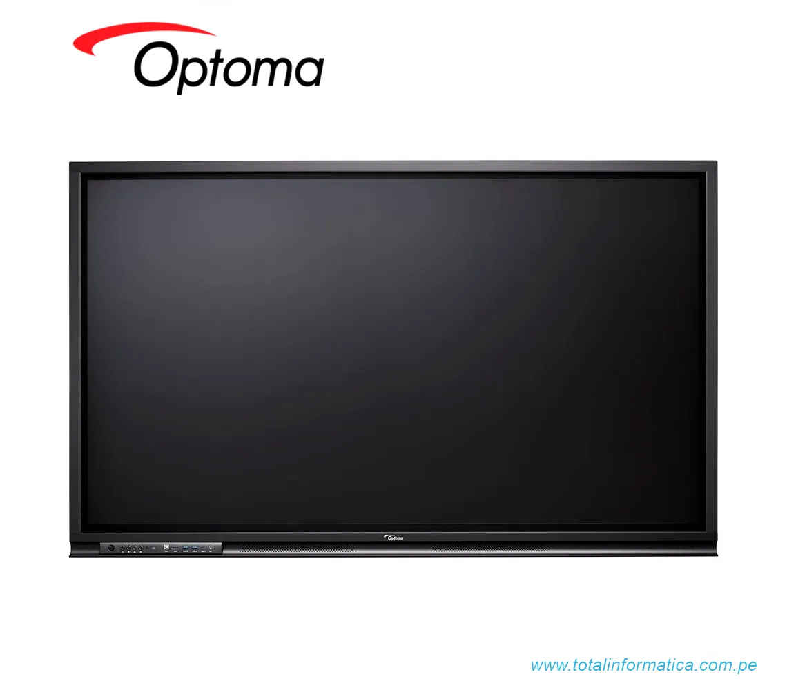 PANTALLA PLANA INTERACTIVA OPTOMA 3652RK 65", 3840X2160, LED - imagen 2