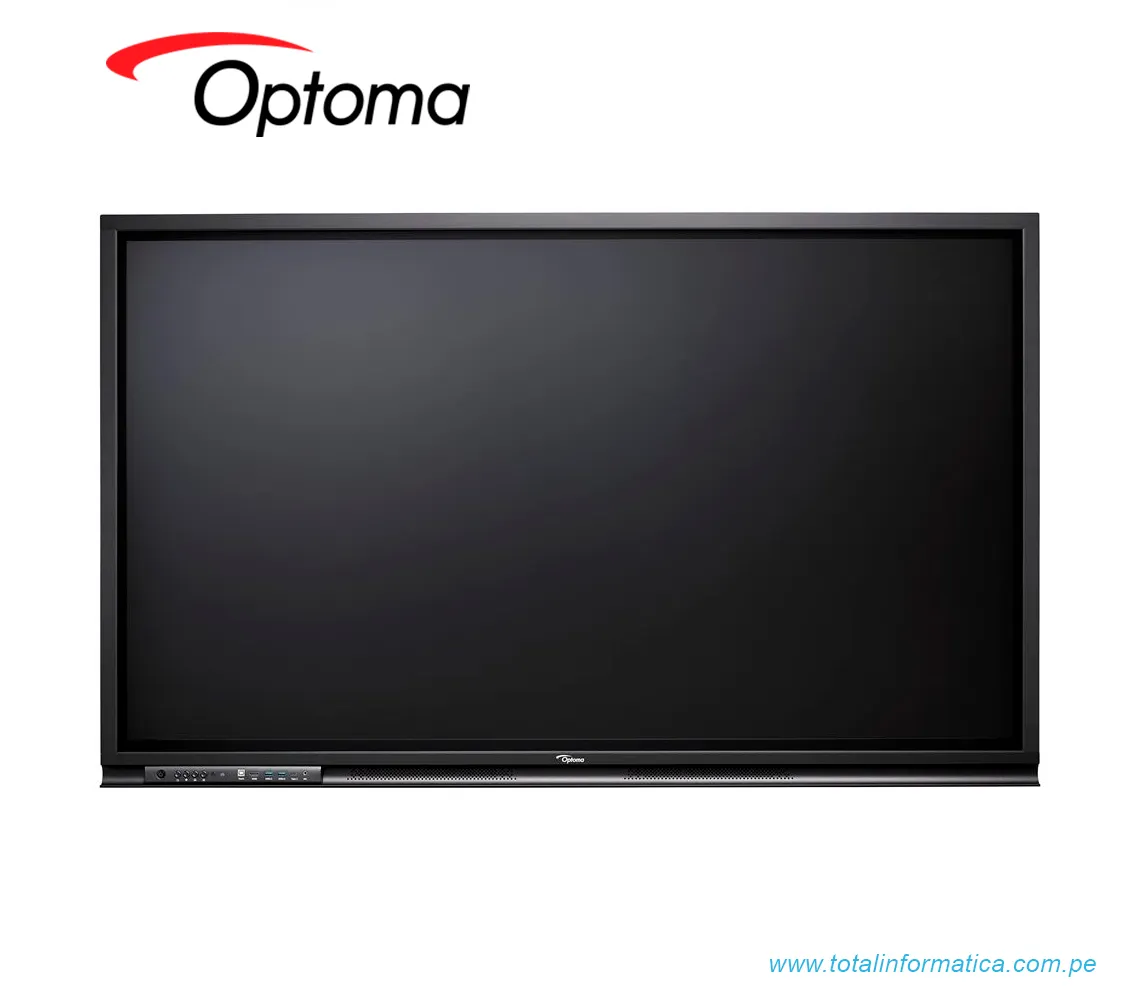 PANTALLA PLANA INTERACTIVA OPTOMA 3752RK 75", 3840X2160, LED - imagen 2