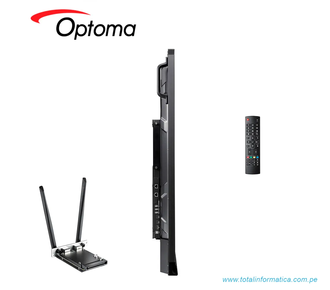 PANTALLA PLANA INTERACTIVA OPTOMA 3752RK 75", 3840X2160, LED - imagen 4