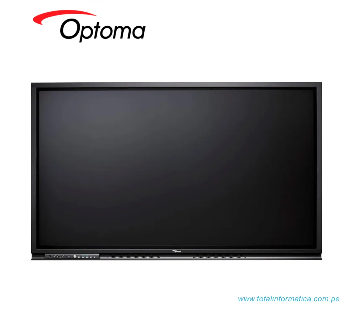 PANTALLA PLANA INTERACTIVA OPTOMA 3862RK 86", 3840X2160, LED - imagen 2