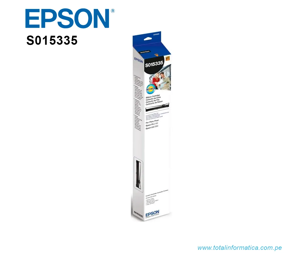 CINTA EPSON S015335, PARA FX2190, LQ2090 - imagen 1