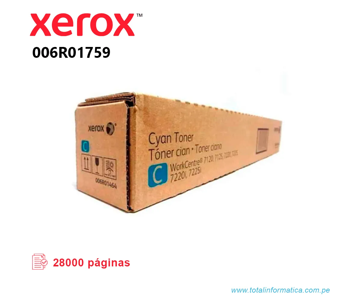 TONER XEROX 006R01759 CIAN PARA ALTALINK B8170 28 KPGS - imagen 1