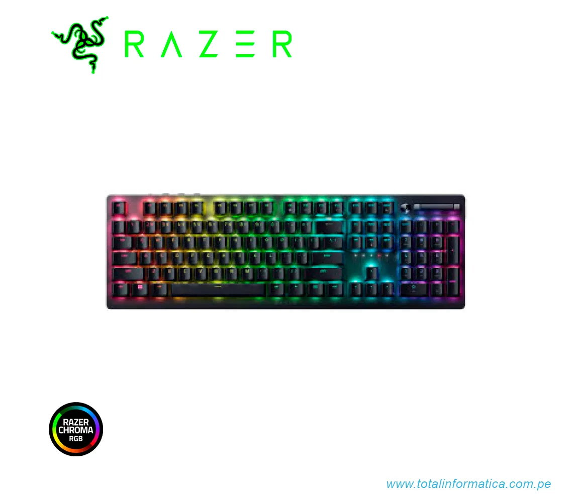 TECLADO GAMING RAZER DEATHSTALKER V2, MECANICO(SWITCH RED), USB, CHROMA, NEGRO(RZ03-04501100-R311) - imagen 3