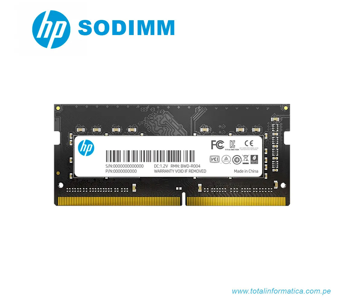  SODIMM HP S1  16GB DDR4 3200 MHZ 2E2M7AA#ABB - imagen 1