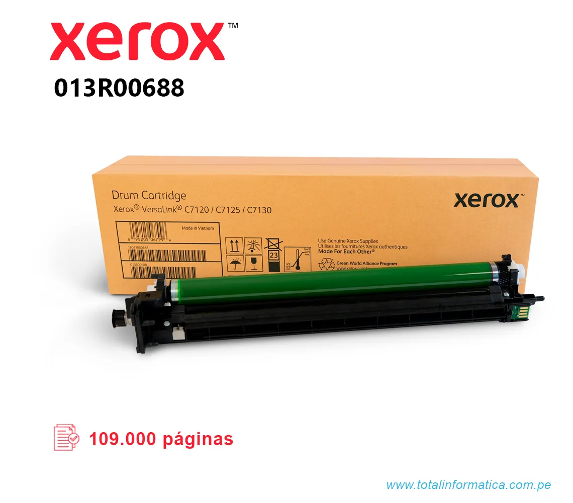 DRUM XEROX 013R00688  109 KPGS - imagen 1