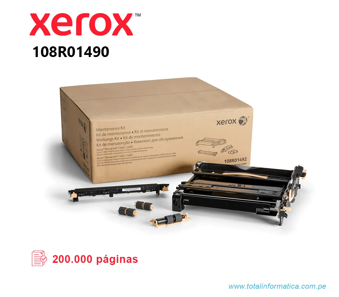 KIT DE MANTENIMIENTO XEROX 108R01490 200 KPGS - imagen 1