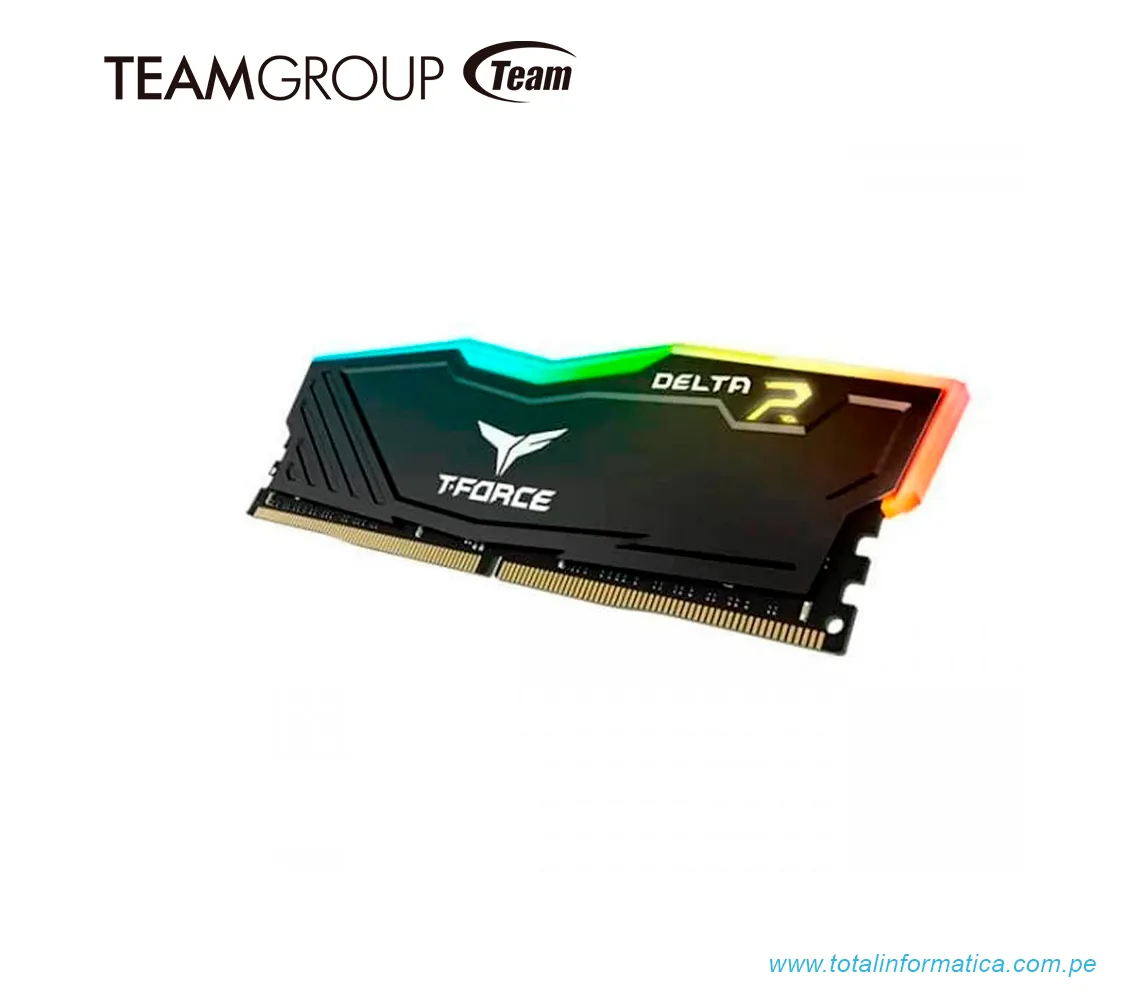 MEMORIA RAM T-FORCE 32GB DDR4 DELTA R 3200MHZ BLACK TF3D432G3200HC16C01   - imagen 2
