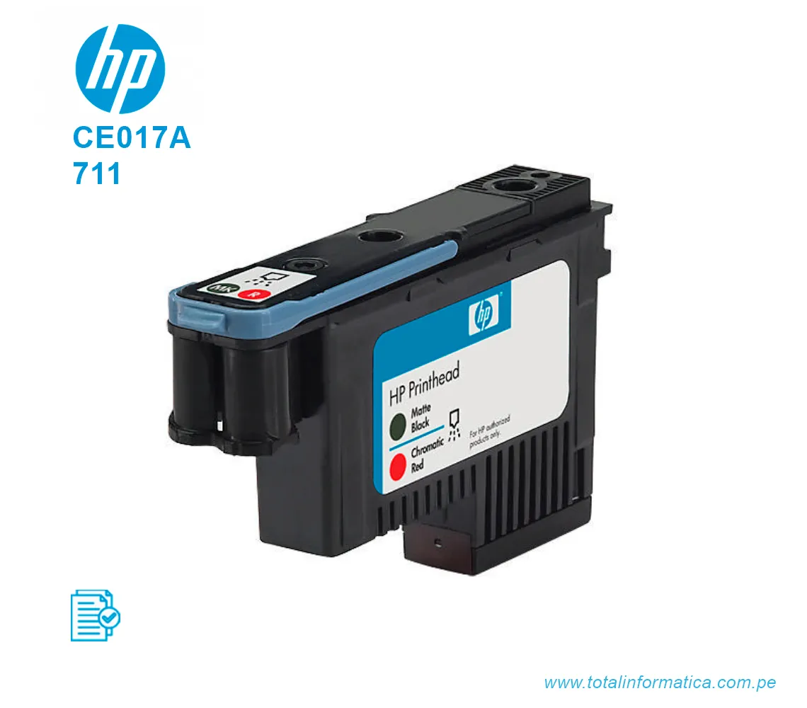 CABEZAL HP 711 ( CE017A ) HP Z6200 MATTE BLACK Y CHROMA - imagen 2