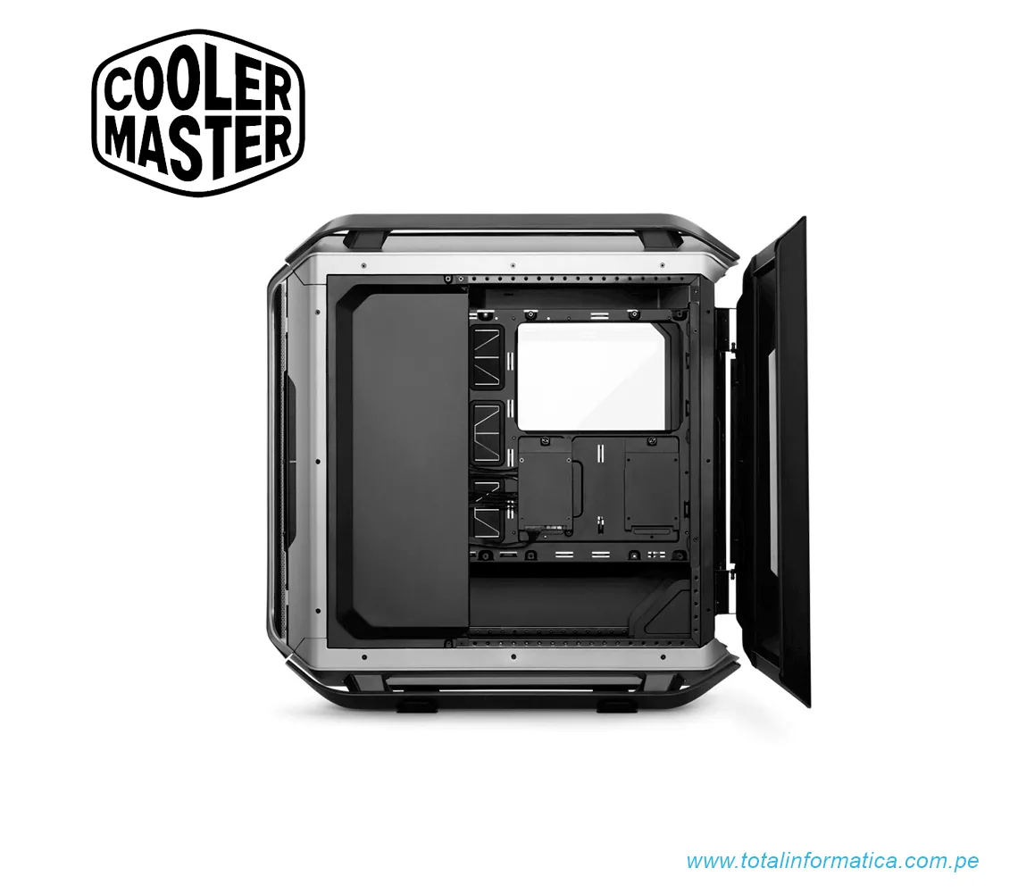 GABINETE COOLER MASTER GAMER  COSMOS C700M BLACK ACERO - imagen 2