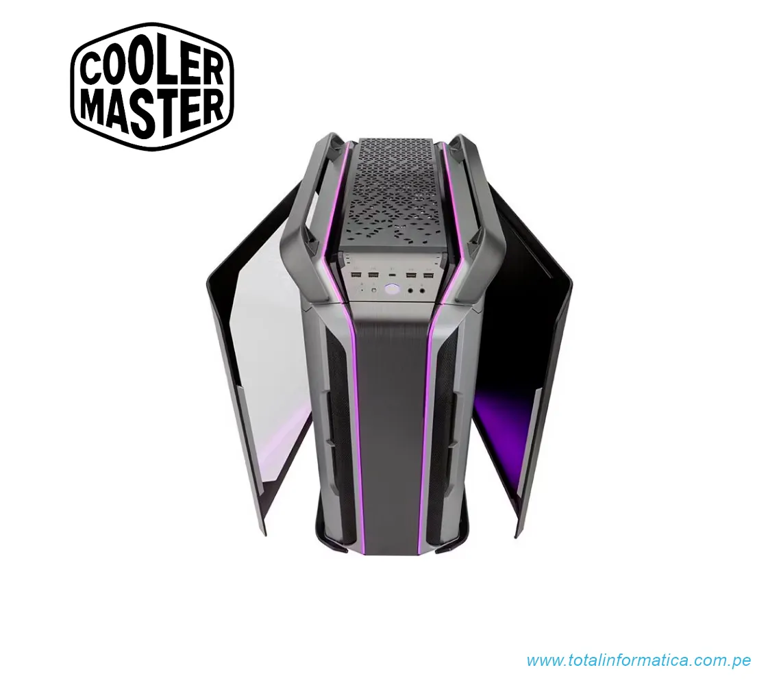 GABINETE COOLER MASTER GAMER  COSMOS C700M BLACK ACERO - imagen 3