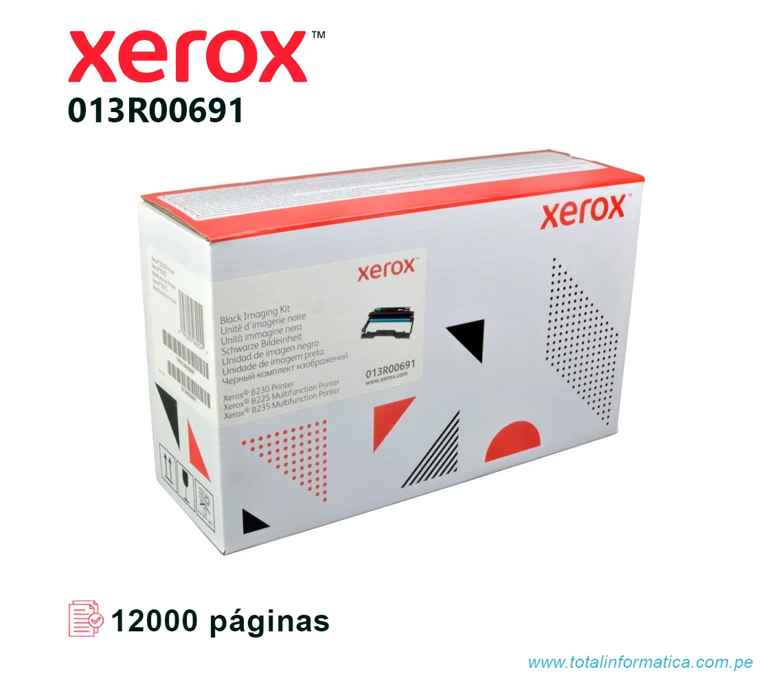 TAMBOR XEROX ( 013R00691 ) XEROX B230/B225/B235, 12 000 PÁGINAS - imagen 1