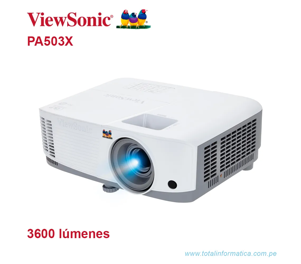 PROYECTOR VIEWSONIC PA503X, 3600 LÚMENES, XGA, HDMI, USB - imagen 1